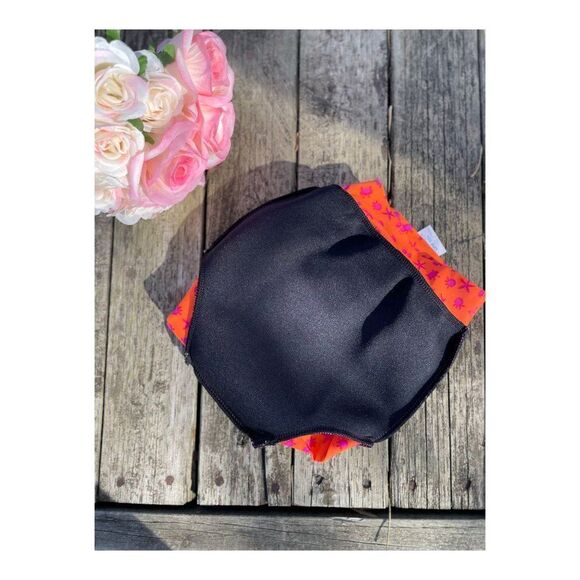 Splash About Happy Nappy Swim Diaper Re-Usable Sz XL Orange Pink - Picture 4 of 7